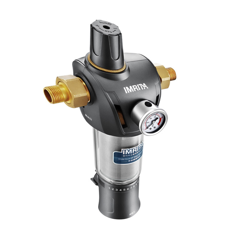 0.1-0.4MPa Cabinet Whole House Pre Filter Sediment Removal Manual Flush