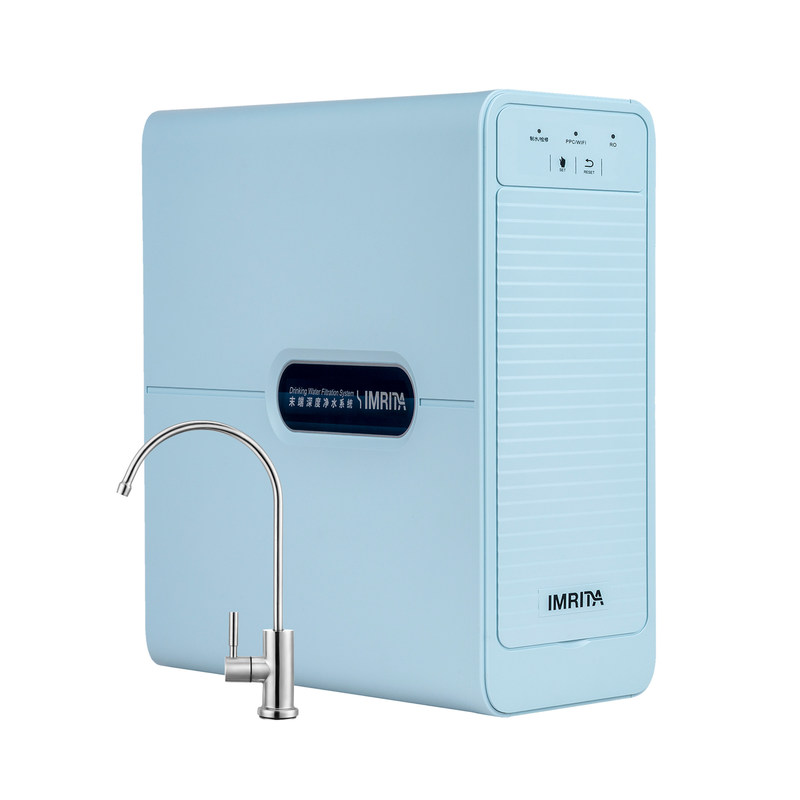 0.1Mpa-0.4Mpa Reverse Osmosis Water Purifier System Tankless 3 Stage