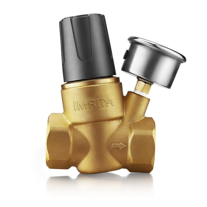 0.1Mpa-1.6Mpa Water Purifier Valve Regulator Brass Color 0.75kg