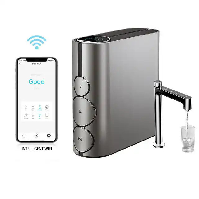 800gpd Reverse Osmosis Water Treatment System 5 Stage Mineral Water Purifier For Home