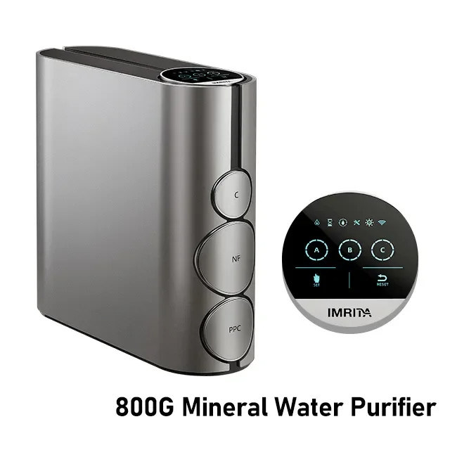 Stainless Reverse Osmosis Water Purifier System Faucet Filter Life Long