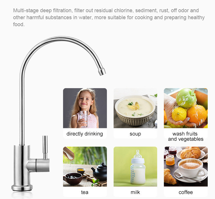 IMRITA Hot Selling Under Sink Revers Osmosis Water Filter Machine Tankless 600GDP Ro System Water Purifier