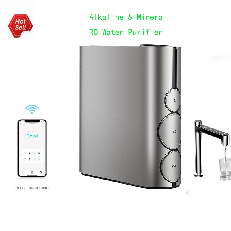 IMRITA Tankless 800 GPD Water Filter Alkaline Mineral Water Reverse Osmosis RO System Water Purifier For Home Use