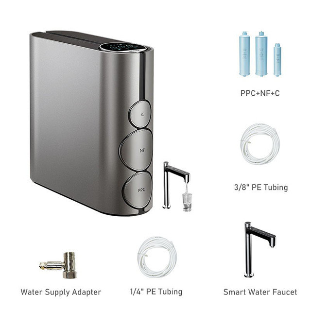 IMRITA Tankless 800 GPD Water Filter Alkaline Mineral Water Reverse Osmosis RO System Water Purifier For Home Use