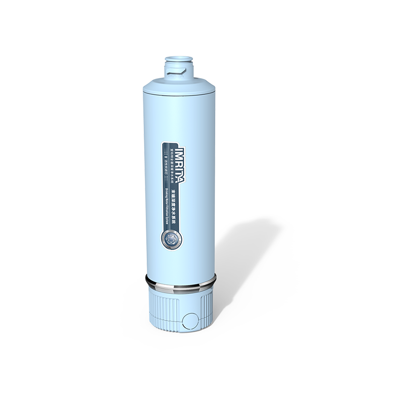 IMRITA Under Sink Reverse Osmosis Filter Cartridge Set With PPC Carbon RO Mineral Alkaline and Strontium Elements